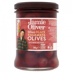 Oliwki czarne z pestką 245g Jamie Oliver - zamów teraz w sklepie online AMUS.PL