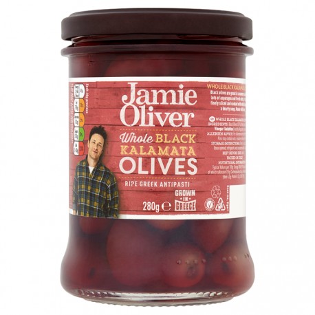 Oliwki czarne z pestką 245g Jamie Oliver - zamów teraz w sklepie online AMUS.PL