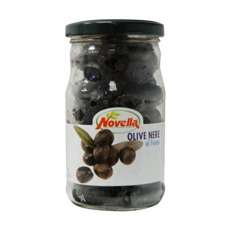 Oliwki Czarne wędzone 314ml Novella