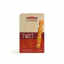 Chrupiące Twisty Maślane z Oliwkami 100g Mon Village