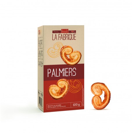 Ciastka Palmiers 100g De Champagne