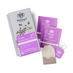 Brzoskwinia, Malina &Róża 20szt Whittard
