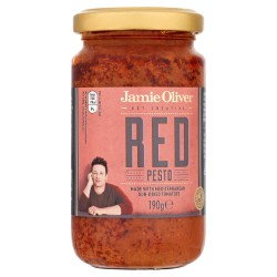 Pesto czerwone z suszonych pomidorów 190g Jamie Oliver - zamów teraz w sklepie online AMUS.PL!