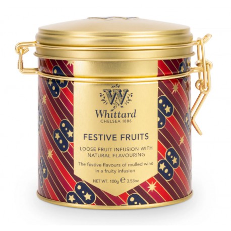 Mieszanka Owocowa Festive 100g puszka klips XMAS 2024 Whittard