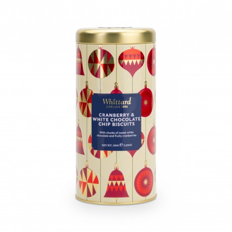 Ciastka z Żurawiną i Białą Czekoladą 150g Whittard XMAS 2026